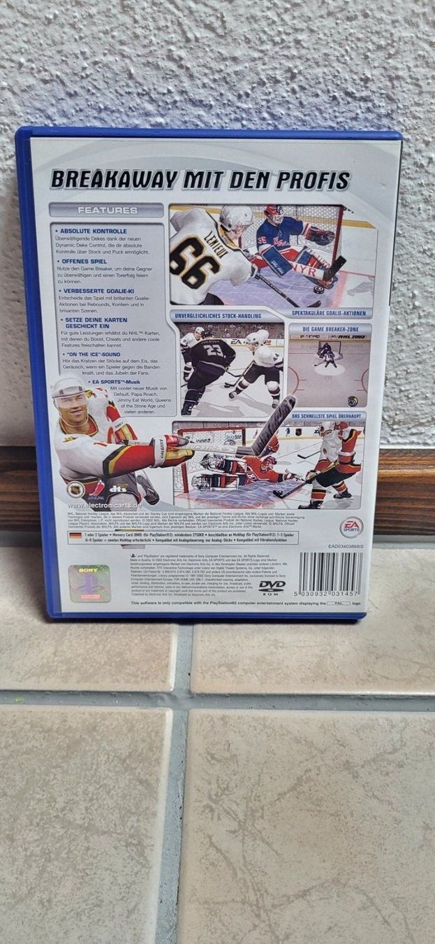 Sony Giochi: PS2 Spiel – NHL 2003 – Usato da Münsingen venduto da Heroism2010 1