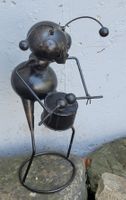 Niedliche 90er Jahre Skulptur XL Ameise Metall handgefertigt