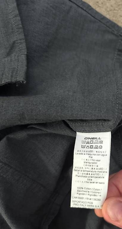 Hemden: O'Neill Hemd  Slim Fit, grau, Gr. S – Gebraucht aus Pully von shulgin788 3