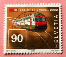 Nr.1048 GESTEMPELT 2002 IC 200-Doppelstockwagen  