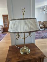 Tischlampe Messing mit Lampenschirm gebraucht Zustand