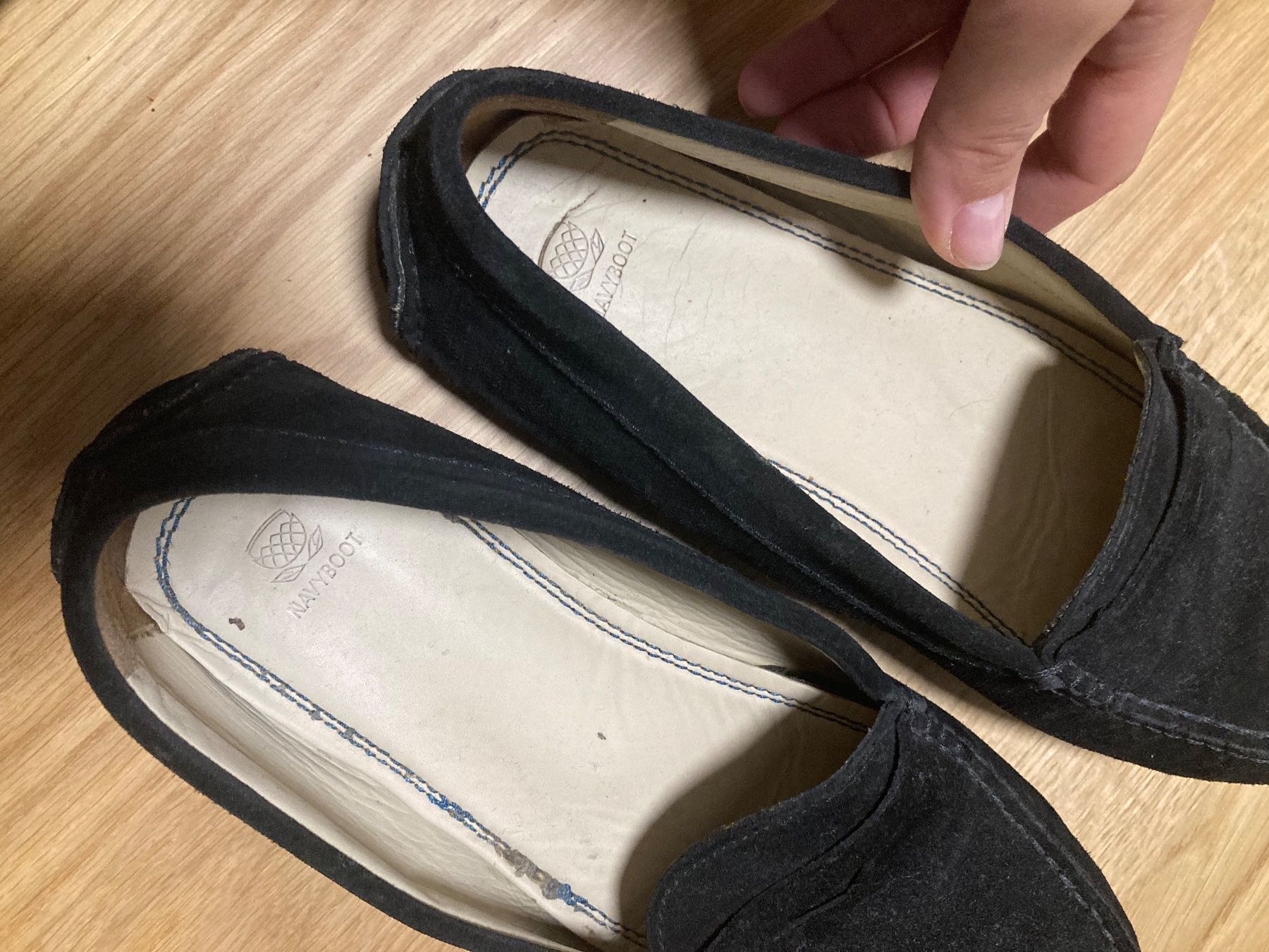Navyboot Damenschuhe: Suede Mokassins Von Navyboot – Gebraucht aus Uster von Kalici1 1