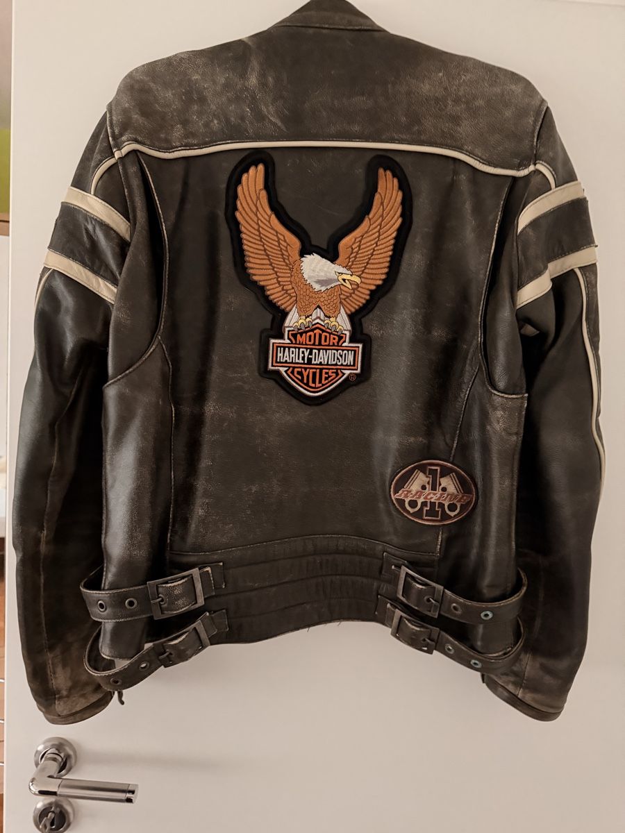 Giacche: Lederjacke Motorrad Harley Grösse L – Usato da Steckborn venduto da Routryder 1