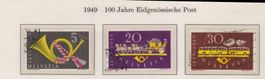 1949 100 Jahre Eidgenössische Post