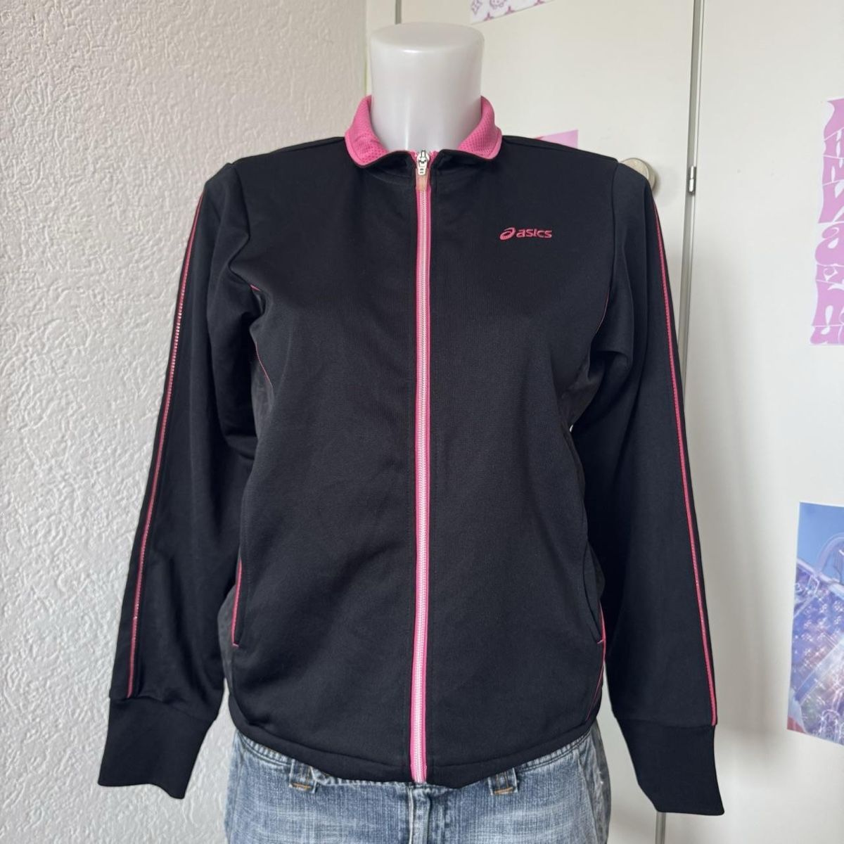 Asics Giacche: Schwarze Sportjacke Asics Gr.M – Usato da Oberwil BL venduto da olibbg 2