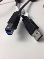 USB 3.0 Typ-A Stecker an Typ-B Stecker
