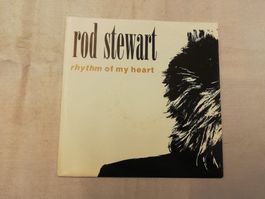 ROD STEWART - RHYTHM OF MY HEART (SINGLES 7")