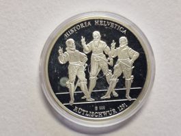 Helvetica Rütlischwur, Nikolaus Von Der Flüe Silber 999