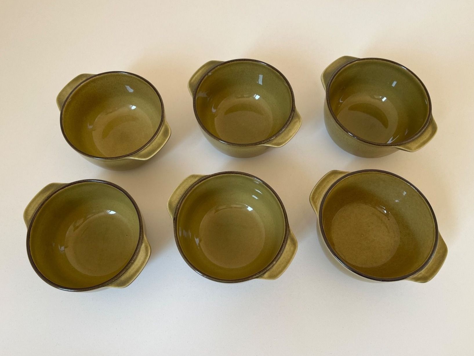 Rössler Ciotole: Rössler- 6 Suppentassen / bols à bouillon – Usato da Bern venduto da Vin-tage 2