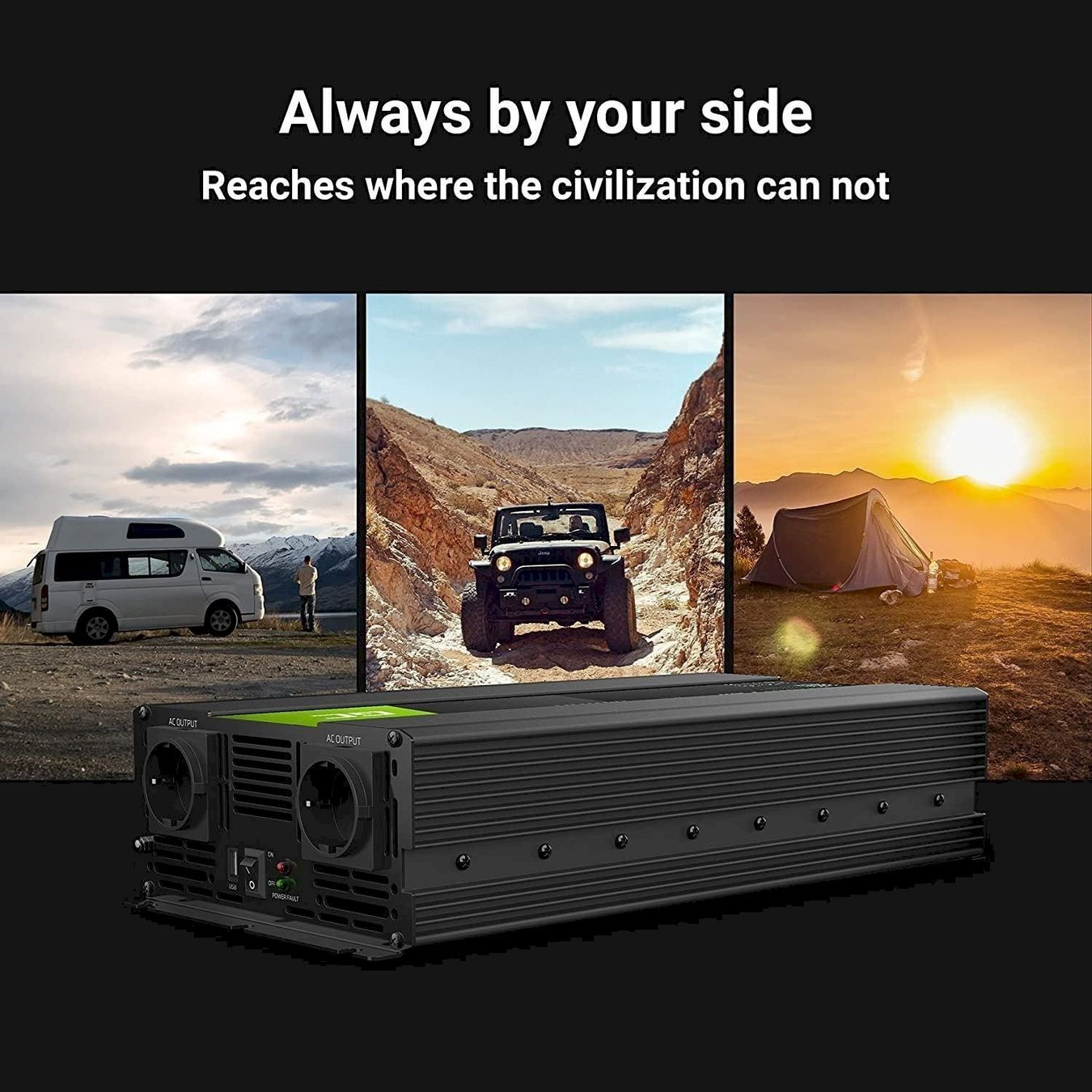 Spannungswandler: Green Cell 2000W/4000W Inverter INV11 – Neu und originalverpackt aus Bottighofen von zaap 4