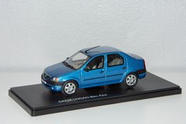 Dacia Logan bleu azur ELIGOR (1/43)