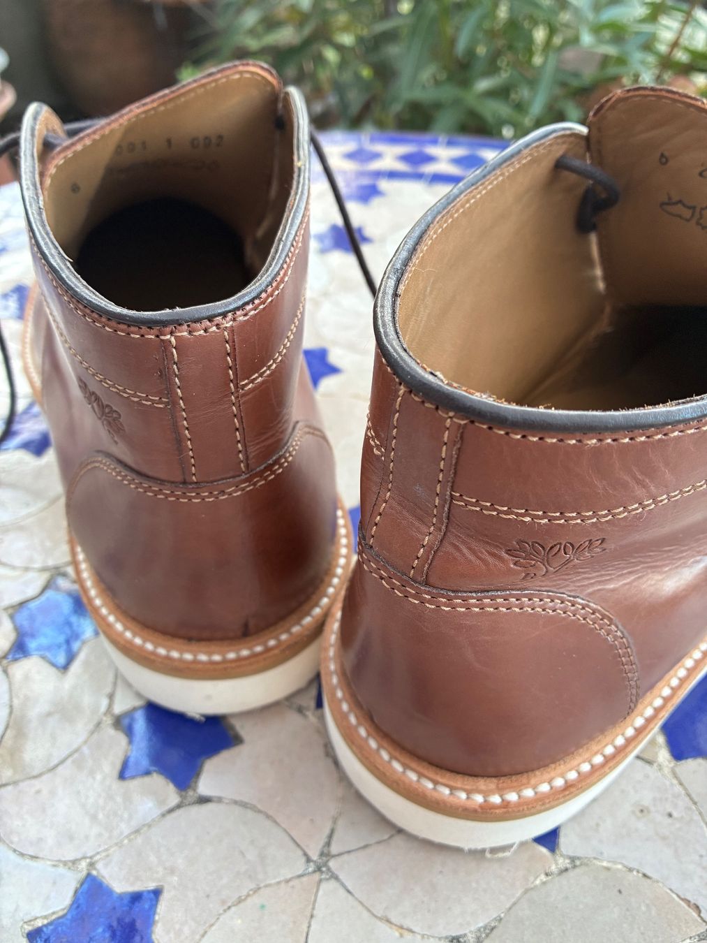 Timberland Scarpe da uomo: Timberland-Lederschuh, braun – Nuovo (secondo la descrizione) da Zürich venduto da thetschi 4