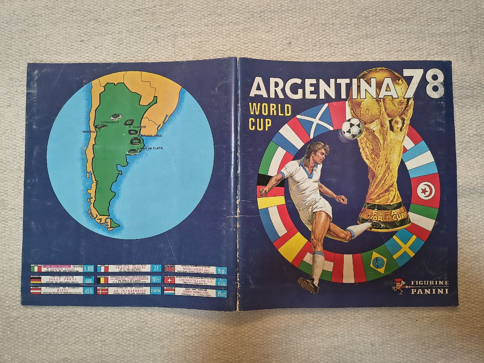 Panini Alben: Panini Album Argentina 78 – Gebraucht aus Zürich von pciresa