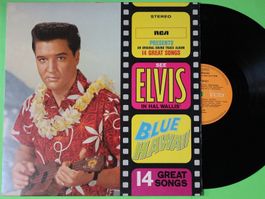 Elvis Presley Blue Hawaii (Germany) LP Vinyl 12" Soundtrack