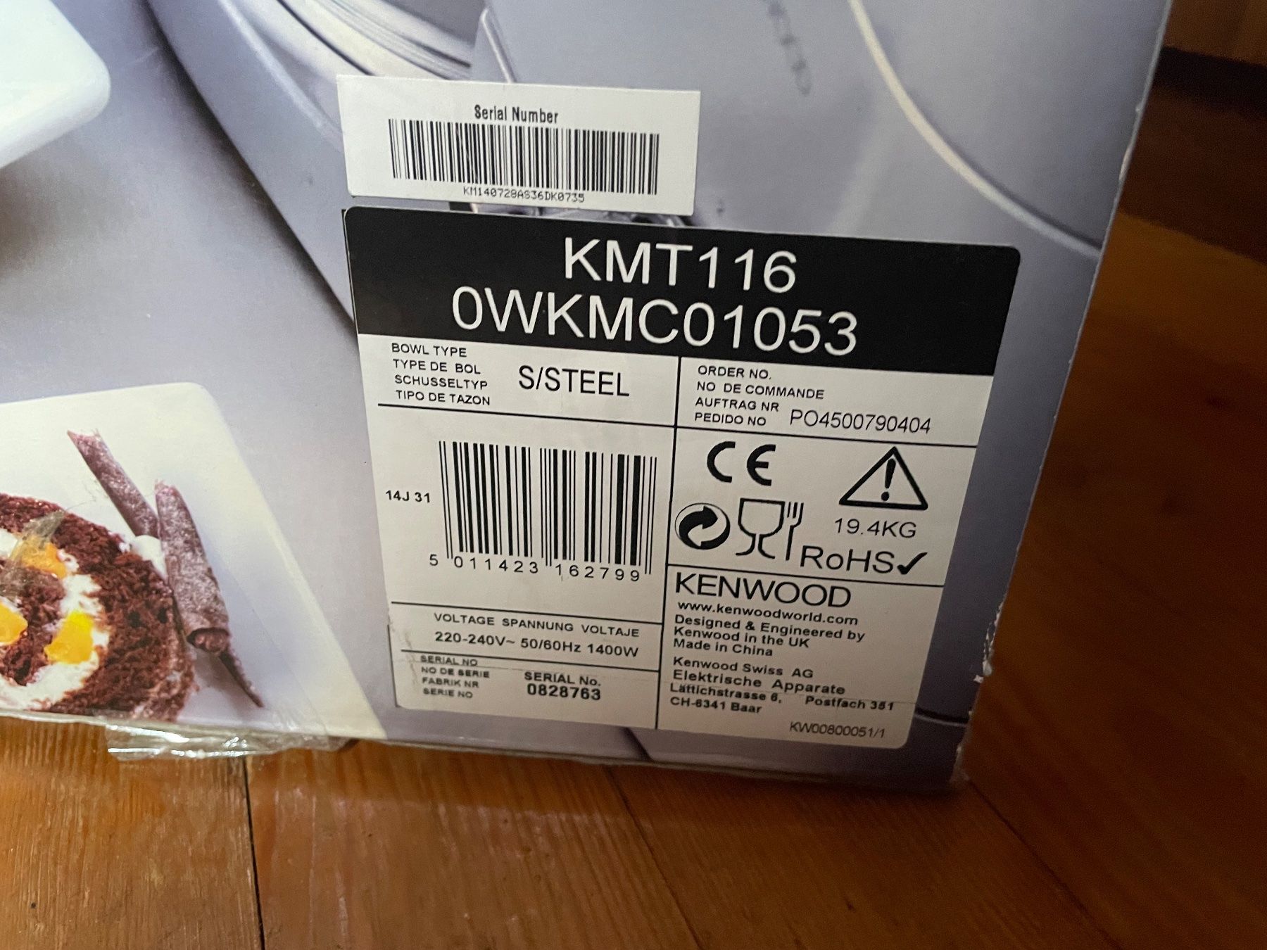 Kenwood Elettrodomestici da cucina: Kenwood Chef Titanium – Nuovo e nell'imballaggio originale da Au TG venduto da and_k8st 4