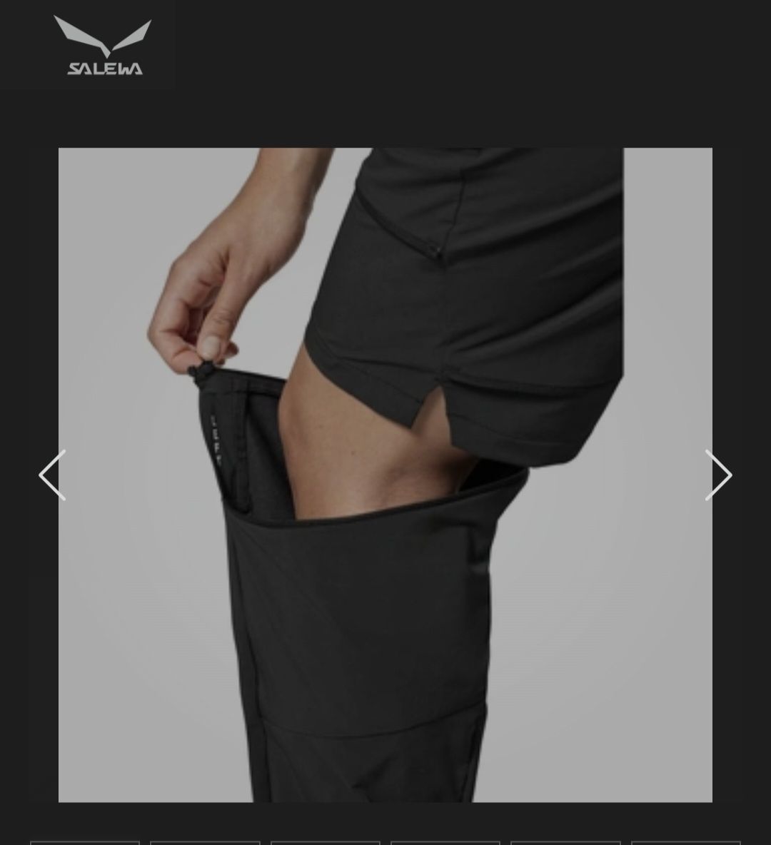 Pantaloni: Wanderhose Salewa (Zip) – Usato da Stans venduto da STOlivia 3