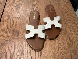 Damen Sandalen weiss Grösse 40 neuwertig