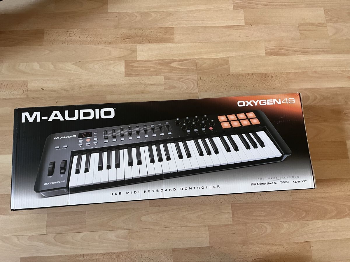 M-Audio Musikinstrumente: Clavier MIDI M-Audio Oxygen 49 – Gebraucht aus Lausanne von hen_p2mh 1