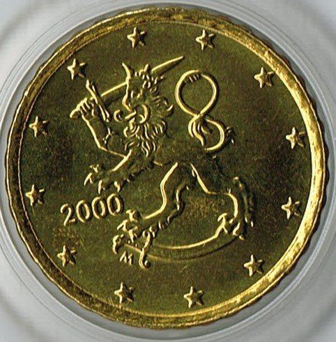 Toutes les monnaies: 2000_Finnland_10 Euro Cent_Probemünze – Neuf (Voir description) à Hombrechtikon par Fraese01 1