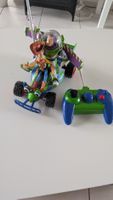 Remote controlled car Toy Story with Woody & Buzz