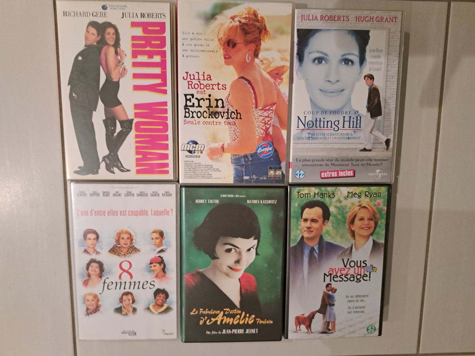 Alle VHS: Cassettes vidéo VHS - 6 films cultes – Gebraucht aus Sierre von sabr11