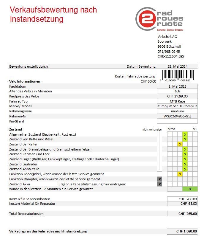 Specialized Biciclette: TOP Einsteiger Hardtail MTB 29" – Usato da Bütschwil venduto da velothek-outlet 4
