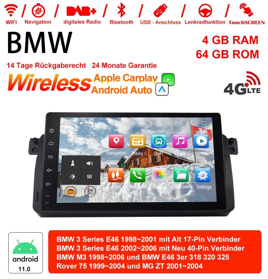 BMW Radio: BMW E46 und M3 Android 13.0 Autoradio – Nuovo e nell'imballaggio originale da Malans GR venduto da BUYBEST-Schweiz