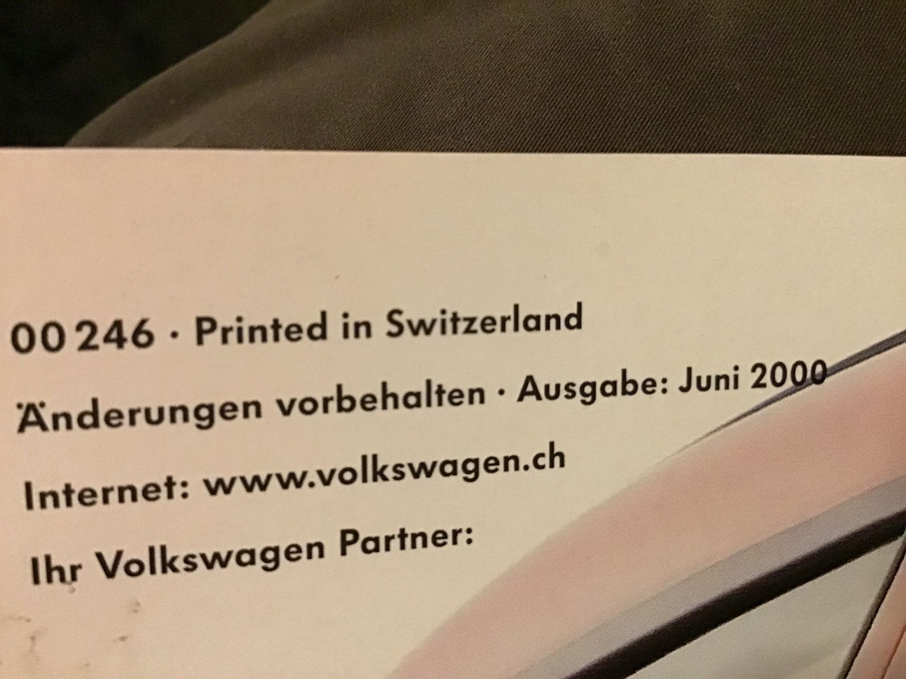 VW Documenti: VW Polo Verkaufsprospekt 76 Seiten Juni 2000 – Usato da Scherzingen venduto da Starseller62 9