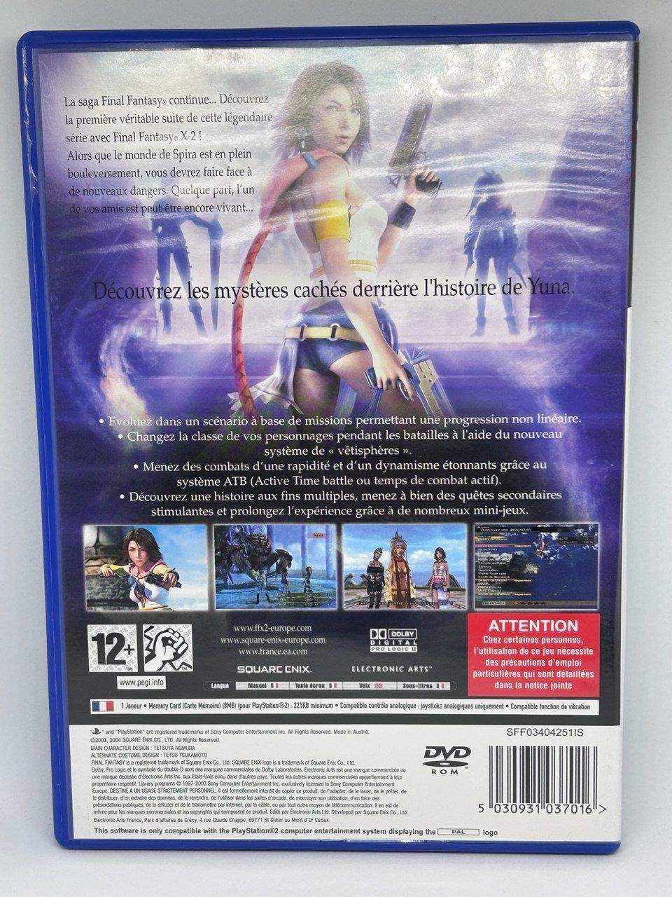 Sony Giochi: Final Fantasy X-2 per la console (PS2) – Usato da Giubiasco venduto da LorisVale 1