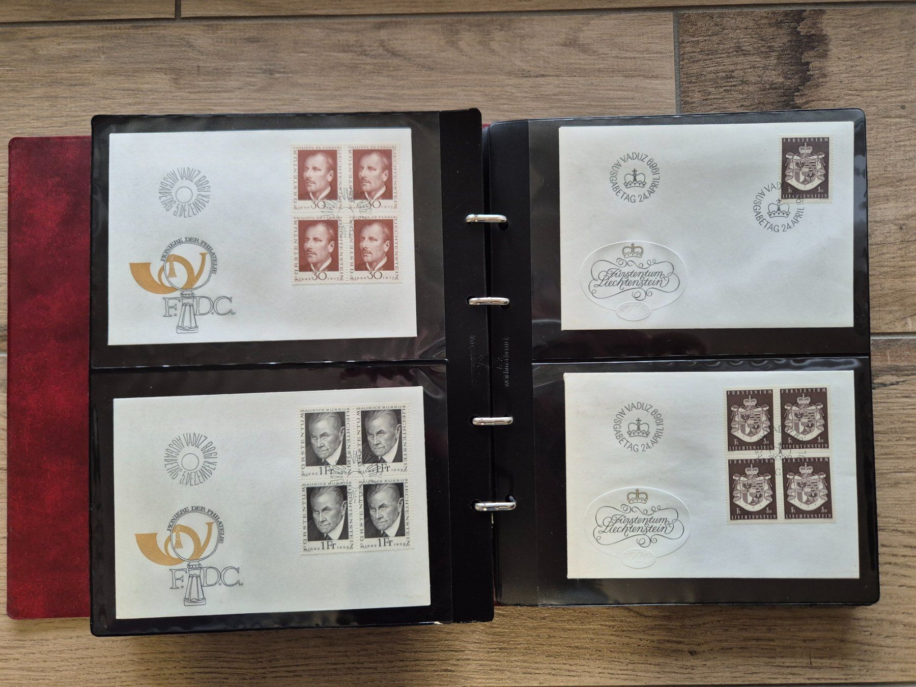 Alle Briefmarken: Sammlung FDC Lichtenstein   (195) – Gebraucht aus Romanshorn von Spinner7 7