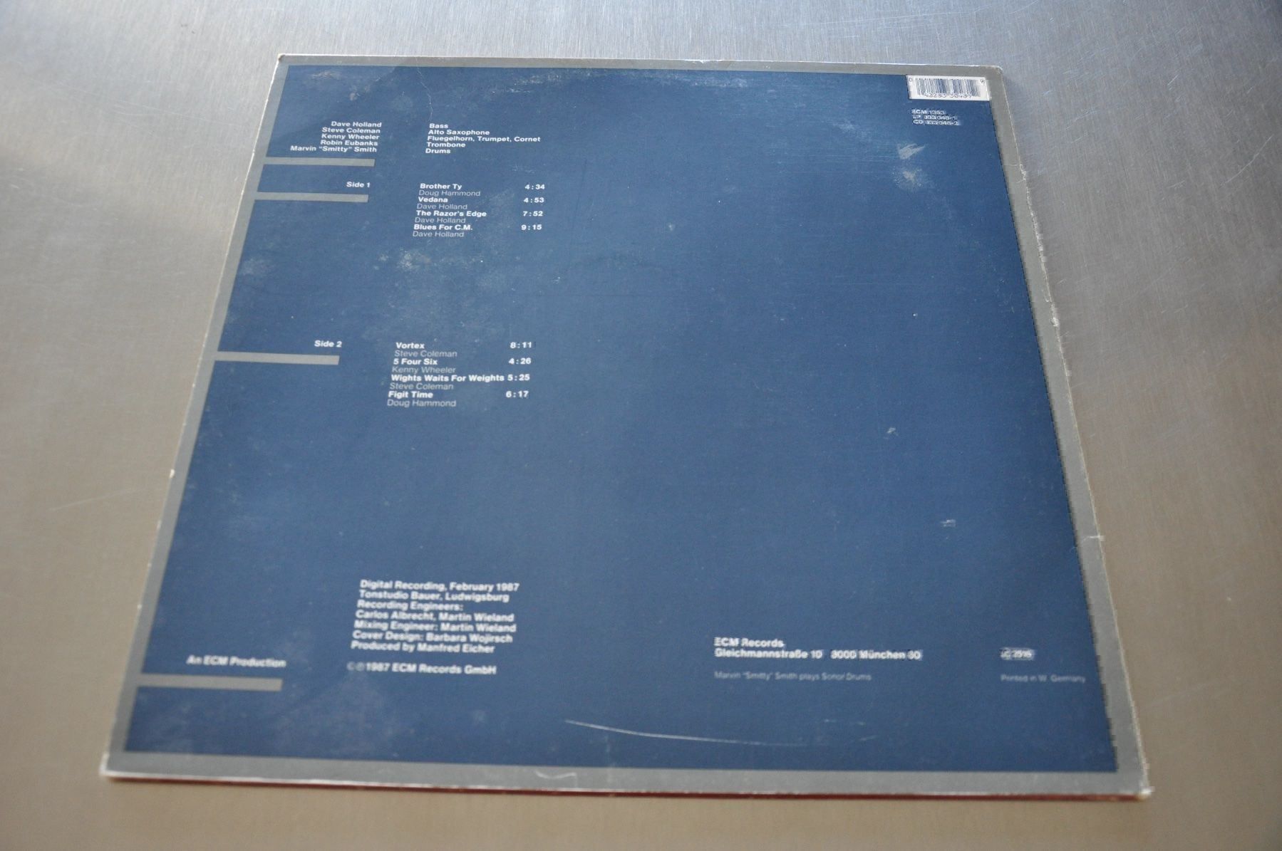 Dischi in vinile: ECM 1353 - DAVE HOLLAND QUINTET – Usato da Sion venduto da jaipur1401 1