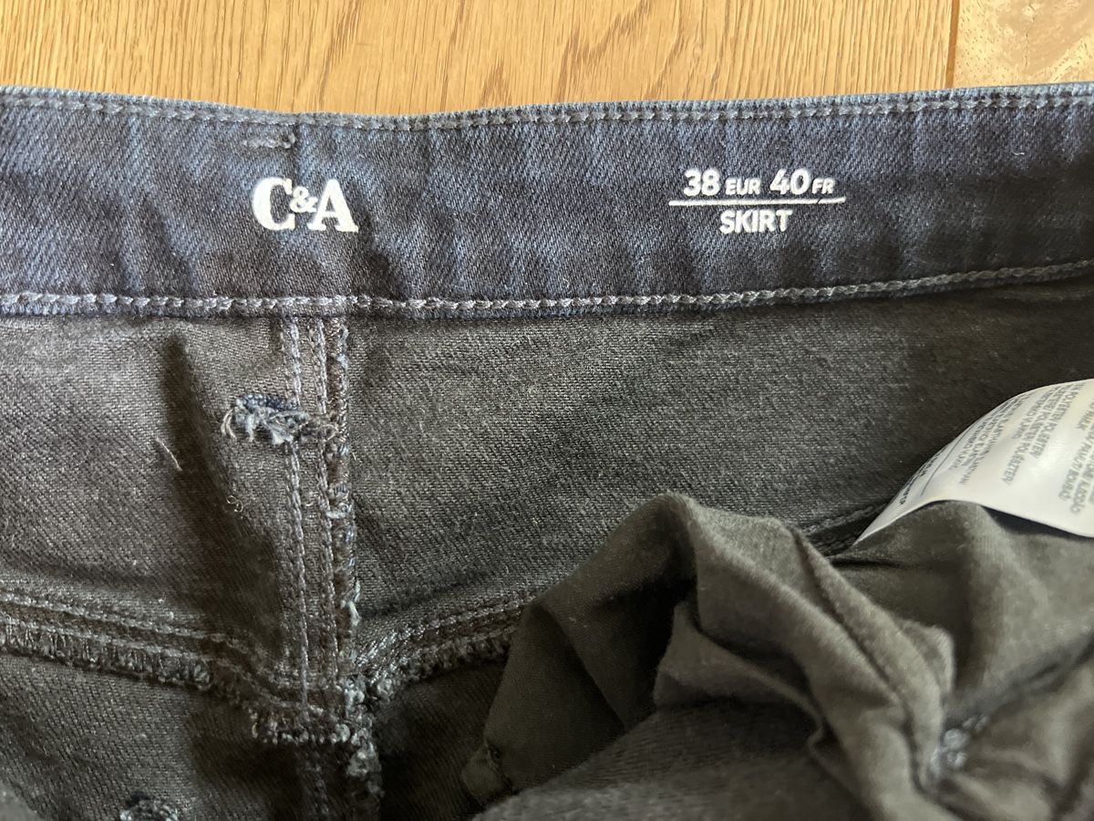 Gonne: Jeansrock von C&A – Nuovo (secondo la descrizione) da Ins venduto da ann_wp7f 1