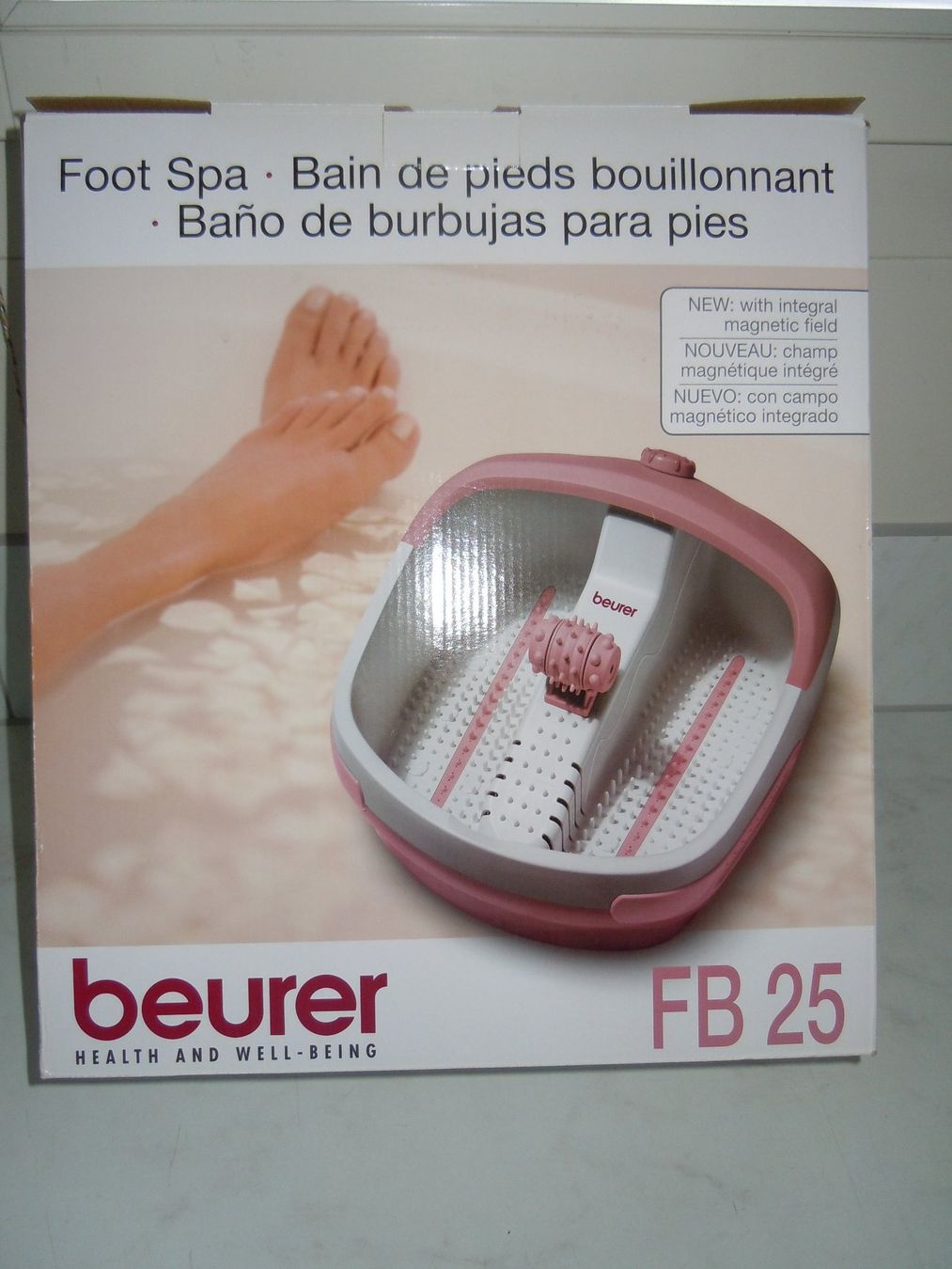 Beurer Dispositivi per massaggi: Fusssprudelbad Beurer FB25     Neu – Nuovo e nell'imballaggio originale da Luzern venduto da Baumli1