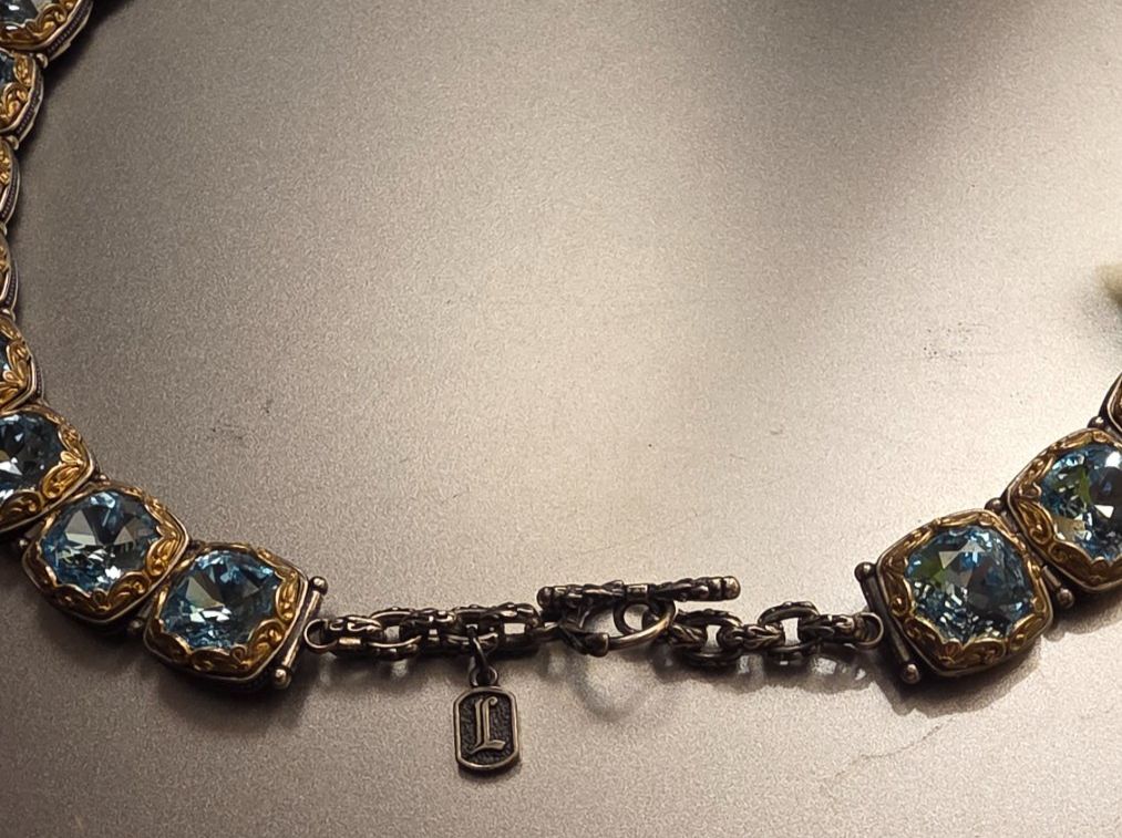 Catenine: Collier LASKARIDIS en argent Sterling 925 plaqué or – Nuovo (secondo la descrizione) da Sion venduto da Kifmi74 5