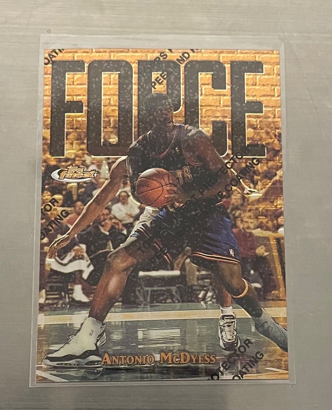 Nba Carte collezionabili: NBA Antonio McDyess Finest Force Gold Card – Nuovo (secondo la descrizione) da Muttenz venduto da joba23