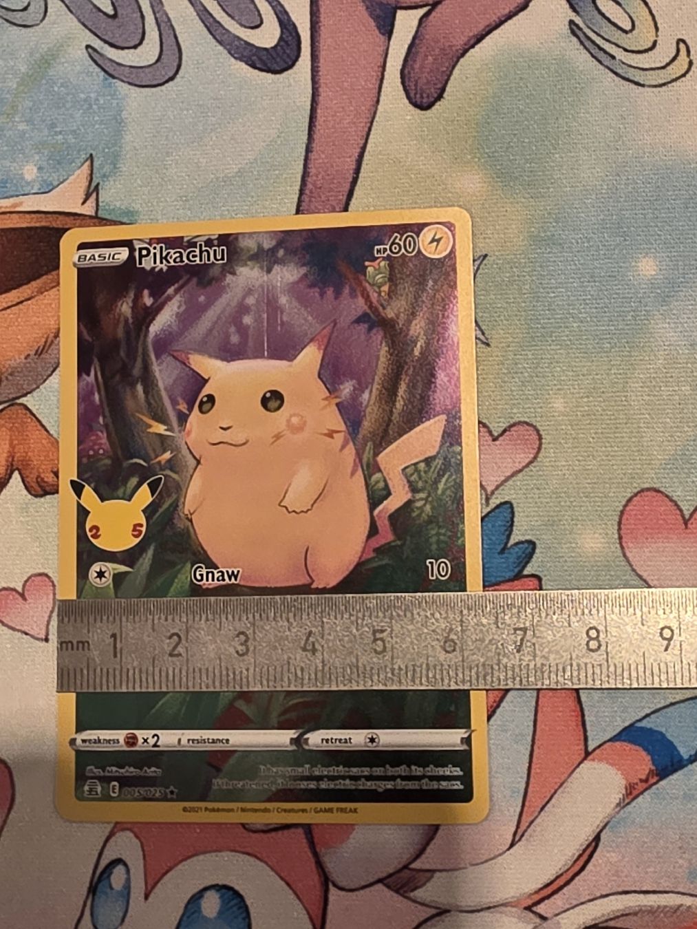 Pokémon Sammelbilder & Trading cards: Pikachu Pikachu (CEL 005) – Gebraucht aus Montmollin von Seykeysey01 3