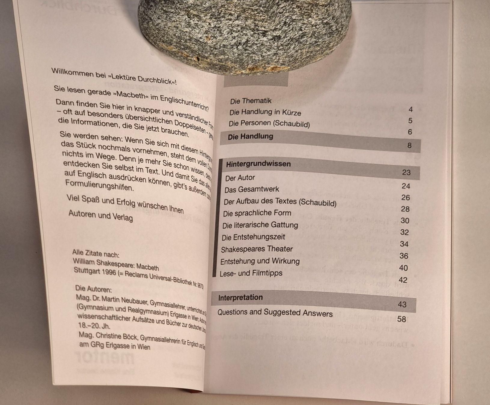 Libri: MACBETH SHAKESPEAR E/D Interpretation Inhalt Hintergrund – Nuovo (secondo la descrizione) da Dürnten venduto da Bachtelrider_ 4