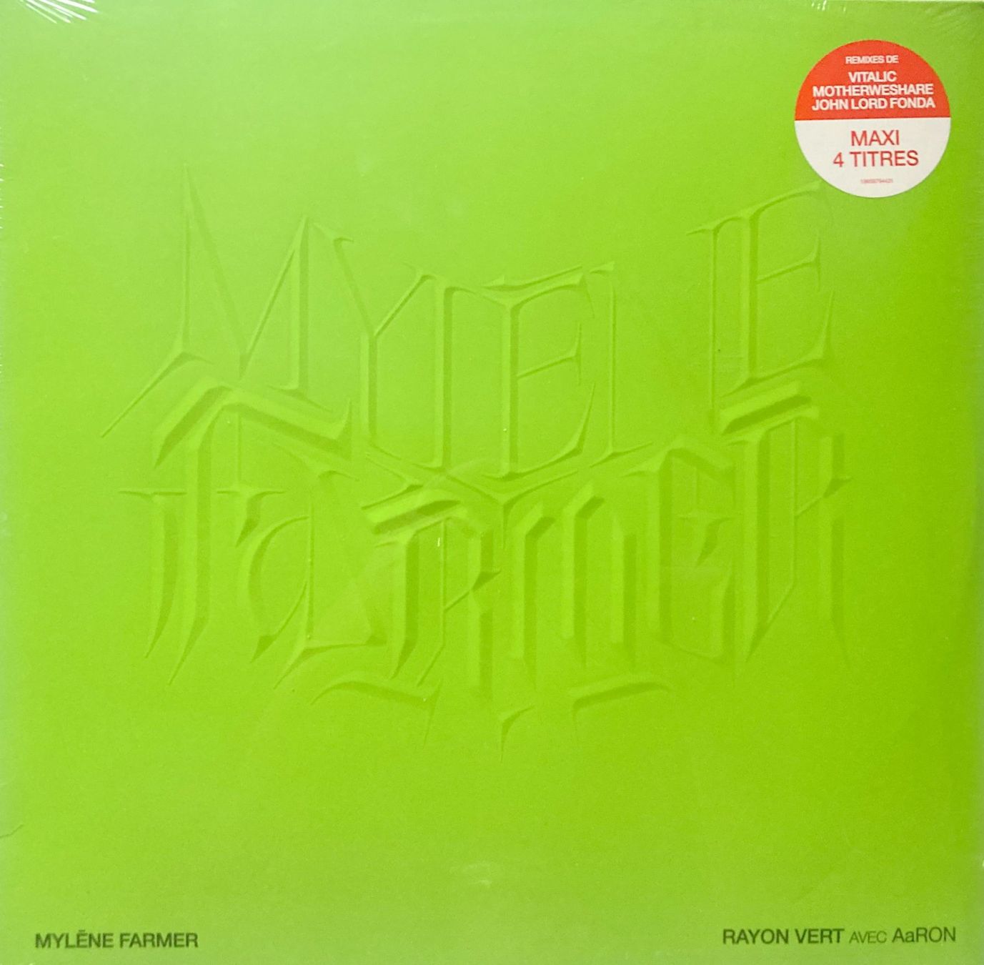 Dischi in vinile: MYLENE FARMER - RAYON VERT – Nuovo e nell'imballaggio originale da Bottens venduto da hotter-than-hell