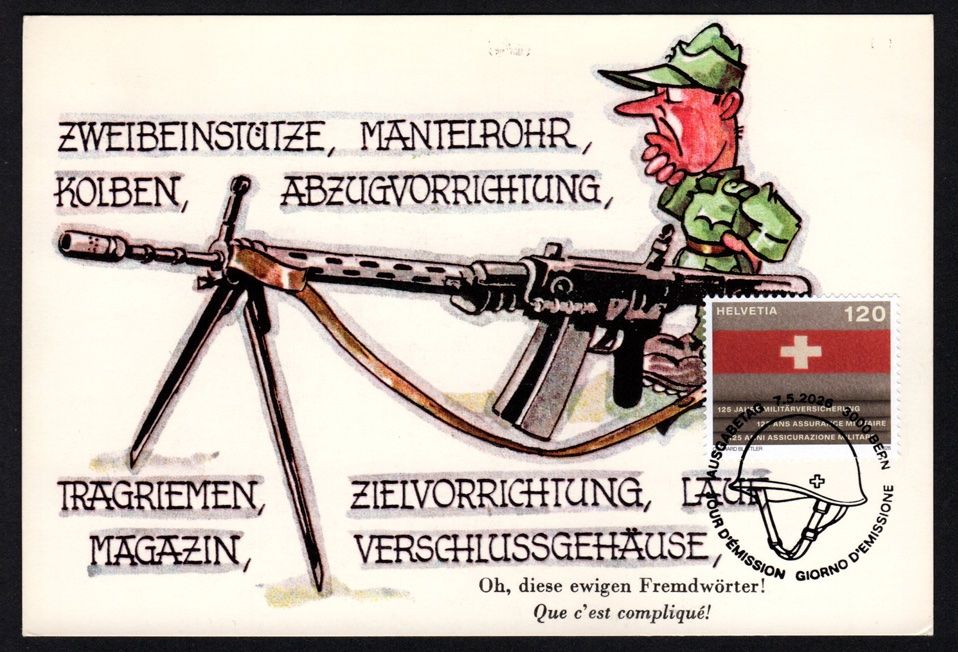 Alle Briefmarken: Maximumkarte Militärversicherung – Neu (gemäss Beschreibung) aus Dottikon von haeusibuh5