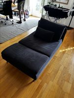 IKEA SÖDERHAMN Recamiere dunkelgrau mit 2 Polster
