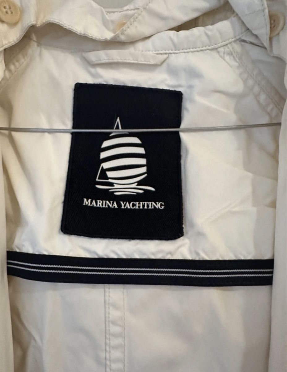 Mäntel: White trench coat Marina Yachting M – Gebraucht aus Uster von Monika_OB 8