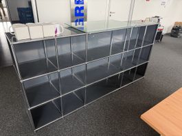 USM Haller Empfang Theke, Sideboard Anthrazit