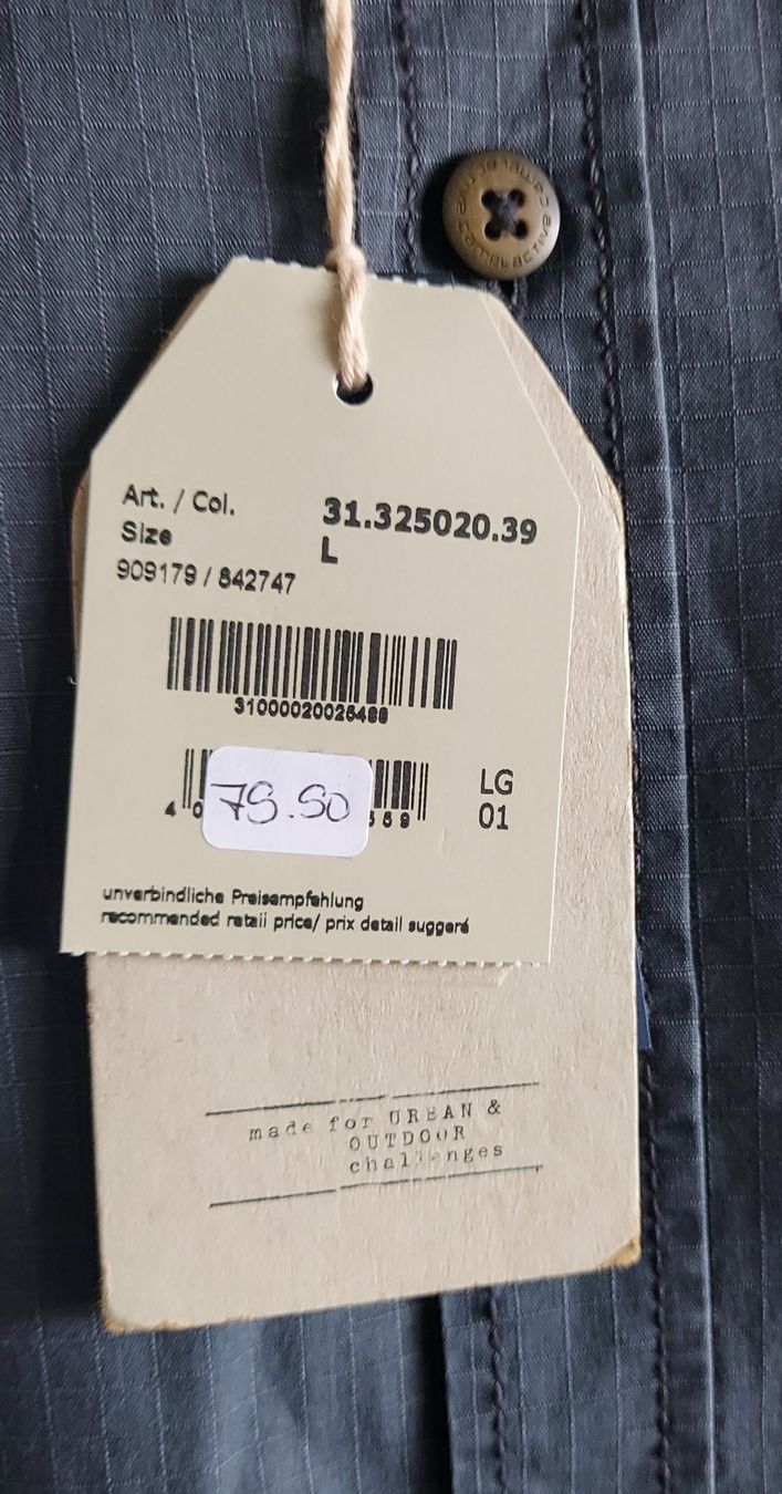 Camicie: Neues Camel Active Herren Hemd Gr. L – Nuovo e nell'imballaggio originale da Basel venduto da Mazzo84 1