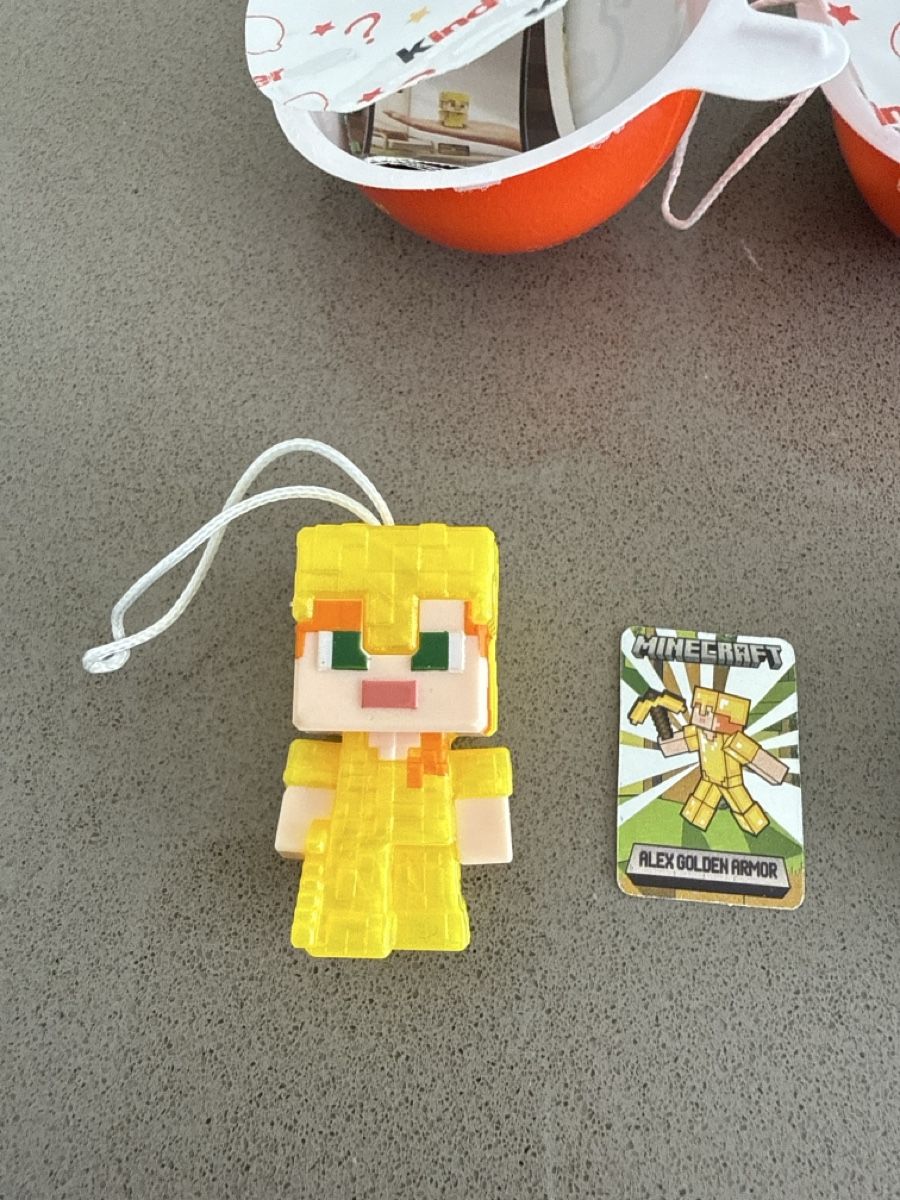 Statuette: Kinder Ei minecraft zum sammeln – Nuovo (secondo la descrizione) da Zürich venduto da Denise-8050 1