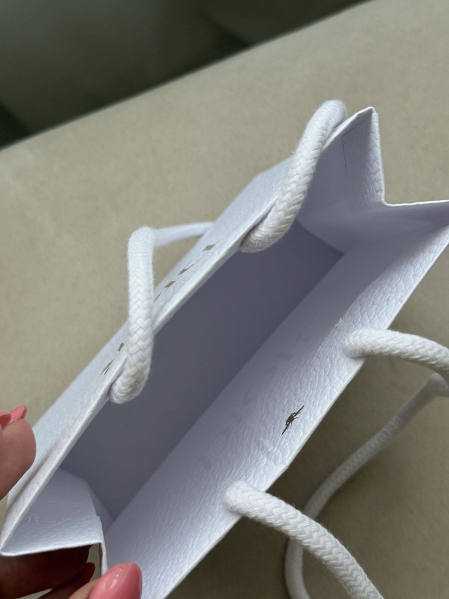 Dior Taschen: Dior Papiertasche klein weiss/gold – Neu und originalverpackt aus Zürich von Coco.swiss 2