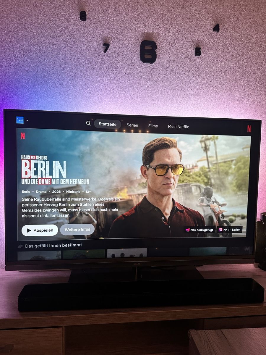 Philips Televisori: Philips UHD 55 Zoll Ambilight – Usato da Bern venduto da AliceHo 1