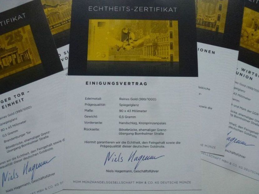 Banknoten: FeinGold 999.9 (Goldbarren) – Neu (gemäss Beschreibung) aus Neuhausen am Rheinfall von GoldboX-8 3