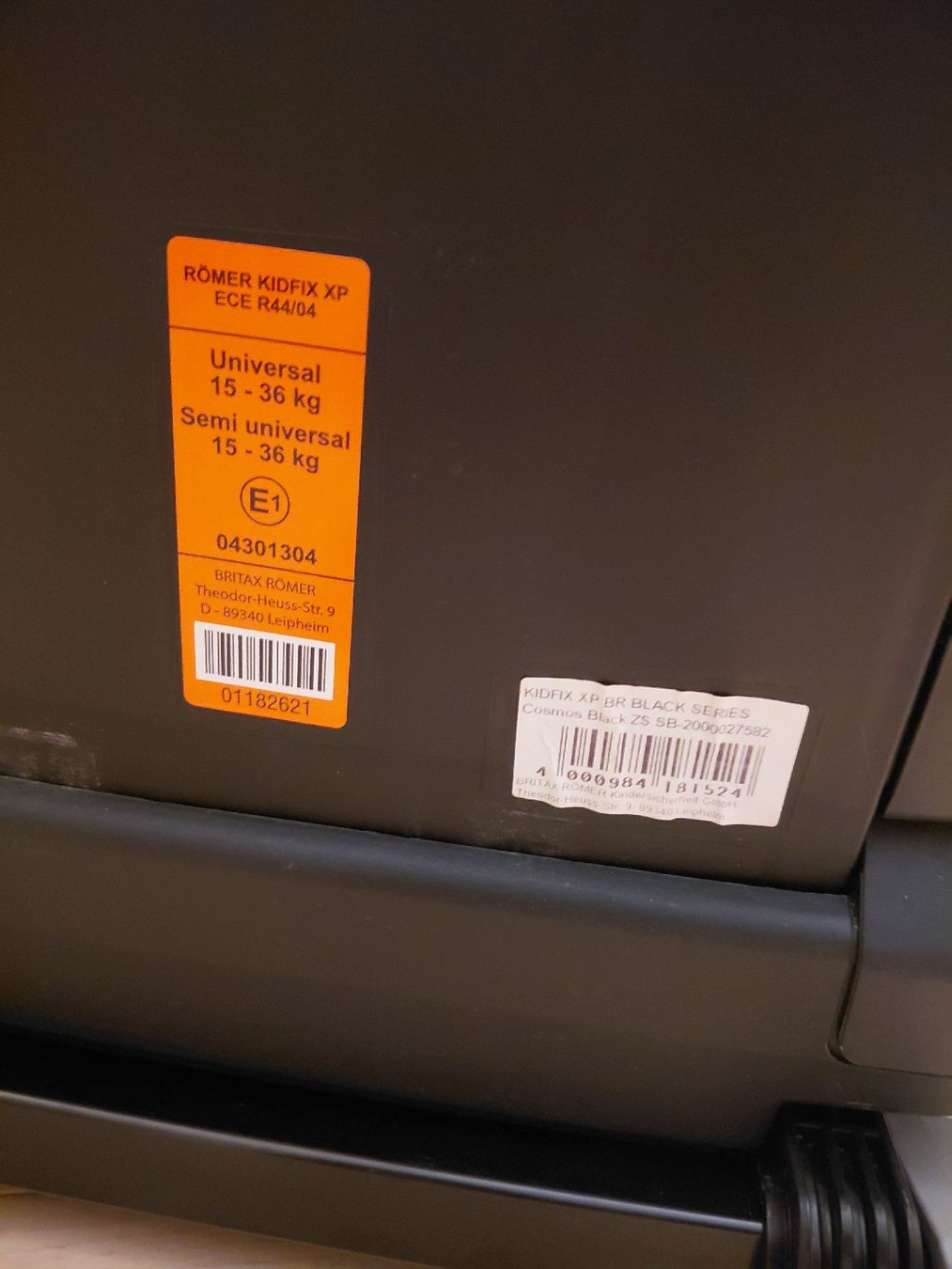 Britax Römer Sièges auto: Römer Kidfix Kindersitz – D'occasion à Oberuzwil par adrian.ryffel 2