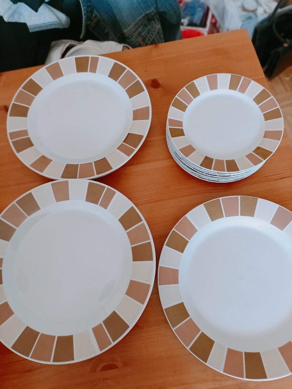 Set di piatti: Set di 6 piatti "Chocolate Squares" vintage, perfetti! – Usato da Lugano venduto da ycd_rv8h 1