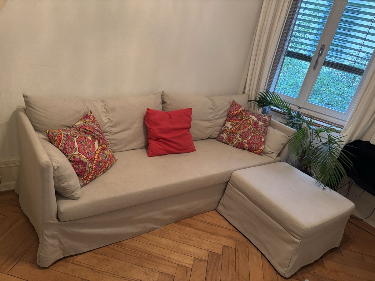 Ikea Sofas: Beiges IKEA Ecksofa – D'occasion à Zürich par mariaheinke